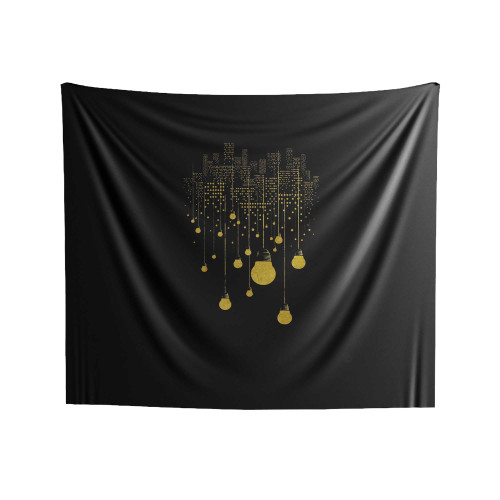 The Hanging City Indoor Wall Tapestries