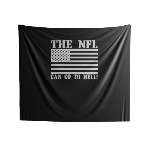 The Nfl Can Go To Hell Indoor Wall Tapestries