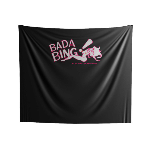 The Sopranos Bada Bing Strip Club Indoor Wall Tapestries