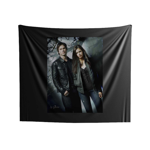 The Vampire Diaries Tv Show Indoor Wall Tapestries