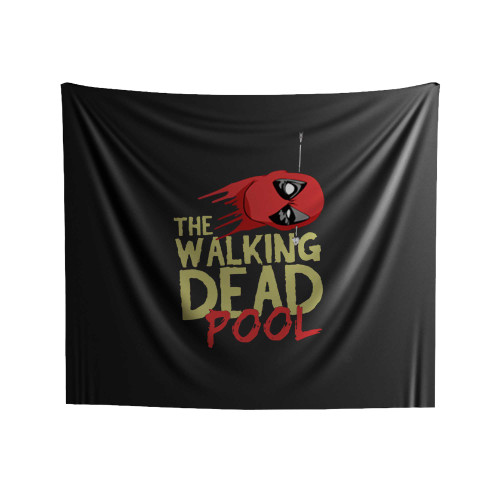 The Walking Head Pool Parody 1 Indoor Wall Tapestries