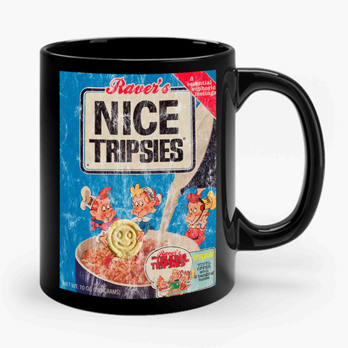 Nice Tripsies Xanax Lsd Mdma Acid Psychedelic Ceramic Mug