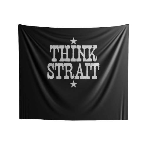 Think Strait Nashville Country Music Indoor Wall Tapestries