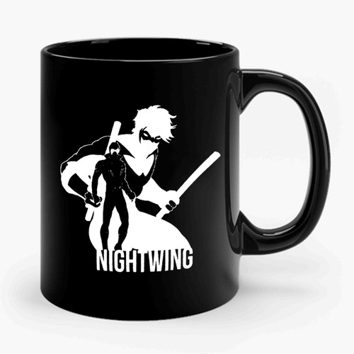 Nightwing Inspired Ceramic Mug