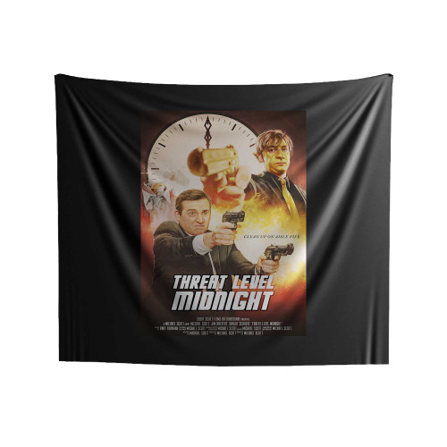 Threat Level Midnight Dunder Mifflin Indoor Wall Tapestries