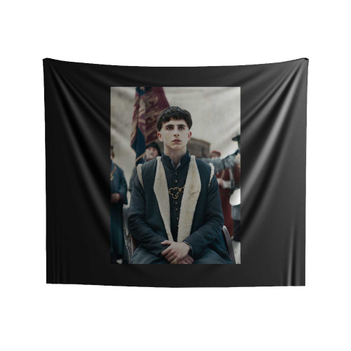Timothee Chalamet Is Henry Indoor Wall Tapestries