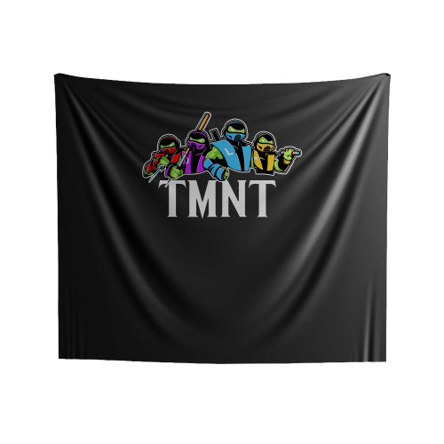 Tmnt Mortal Kombat Indoor Wall Tapestries