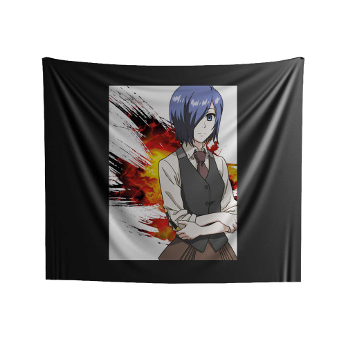 Tokyo Ghoul Touka Zaramovany Plagat Indoor Wall Tapestries