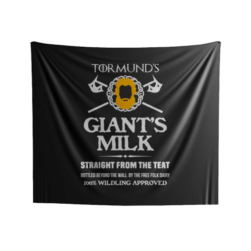 Tormund's Giants Milk Indoor Wall Tapestries