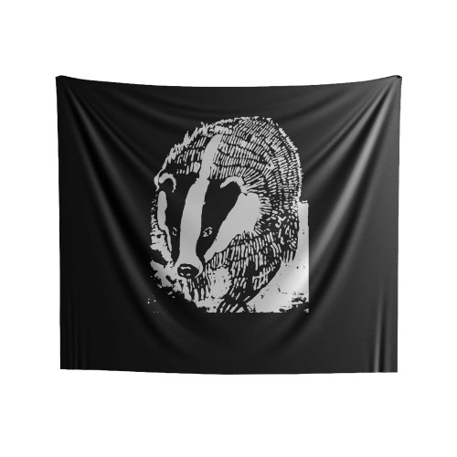 Tough Honey Badger Indoor Wall Tapestries