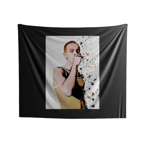 Trainspotting Mark Renton Smoking Indoor Wall Tapestries