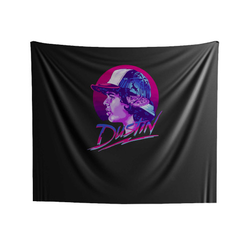 Tranger Things Dustin Henderson 80's Style Indoor Wall Tapestries