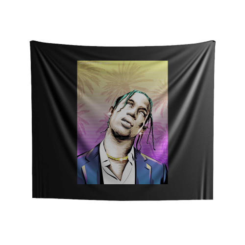 Travis Scott 3 Indoor Wall Tapestries