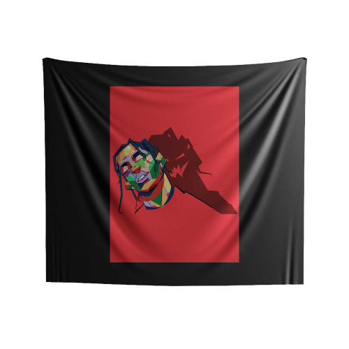 Travis Scott Features Indoor Wall Tapestries