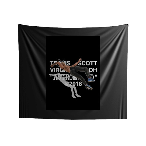 Travis Scott Virgil Abloh Astroworld 1 Indoor Wall Tapestries