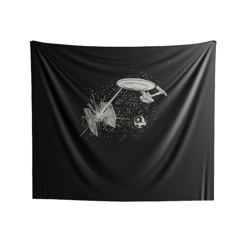 Trek Wars Indoor Wall Tapestries