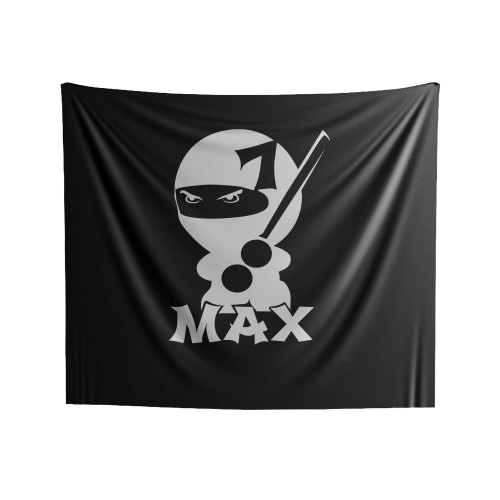 Valentine's Day Ninja Max Hero Indoor Wall Tapestries