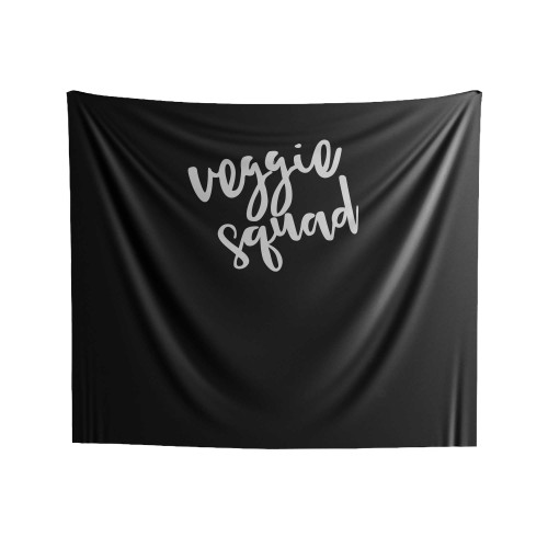 Veggie Squad Herbivore Vegetable Vegetarian Indoor Wall Tapestries