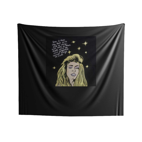 Venus Xtravaganza Some Of Them Say That We're Sick Or Crazy Indoor Wall Tapestries
