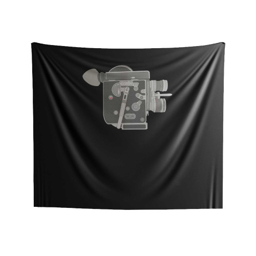 Vintage Movie Camera 70S Indoor Wall Tapestries