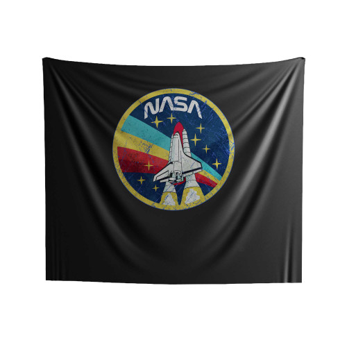Vintage Nasa 1 Indoor Wall Tapestries