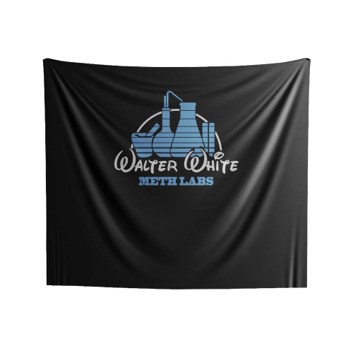 Walter White Meth Labs Funny Disney Breaking Bad Indoor Wall Tapestries