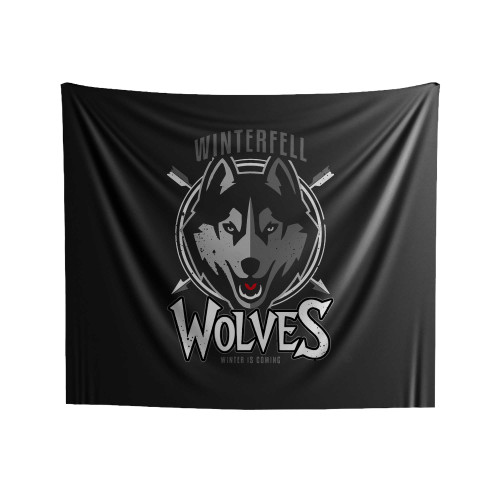 Winterfell Wolves Game Of Thrones 1 Indoor Wall Tapestries