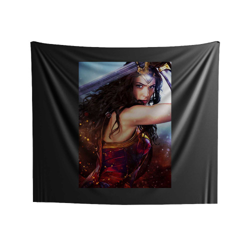 Wonder Woman Gal Gadot Movie Indoor Wall Tapestries