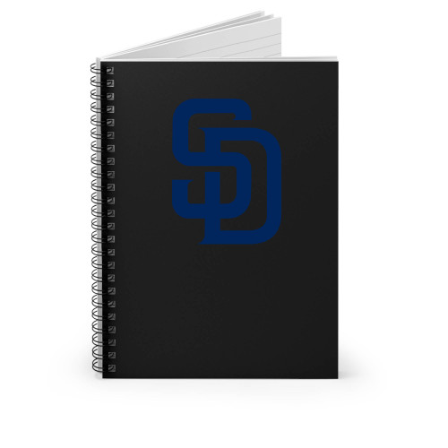 Padres Diego San Spiral Notebook