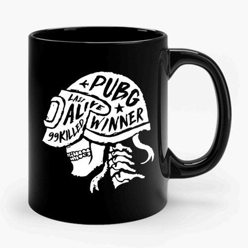Playerunknown's Battlegrounds Skull Ceramic Mug