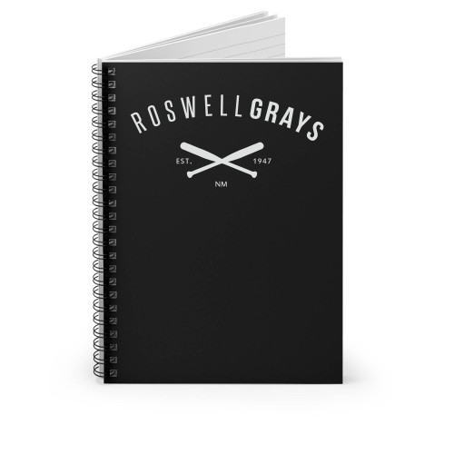 Roswell Grays Spiral Notebook
