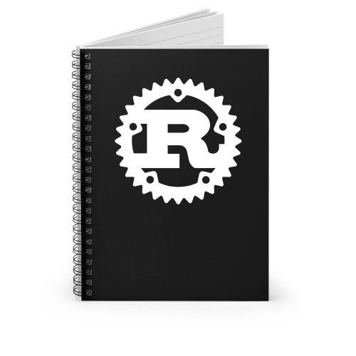 Rust Lang Spiral Notebook