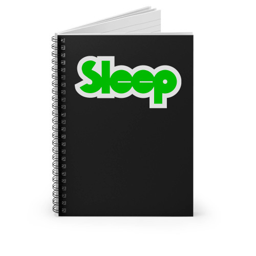 Sleep Spiral Notebook