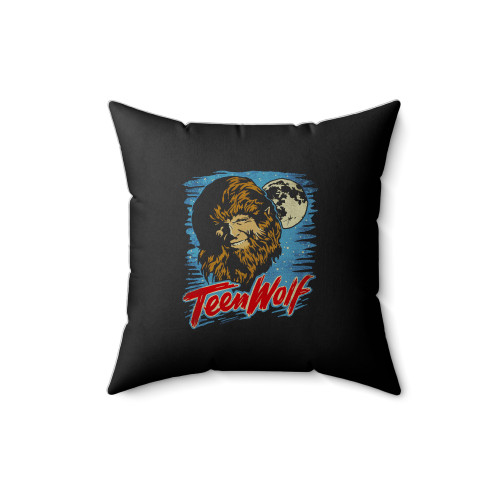 Teen Wolf Moon Square Pillow Cover