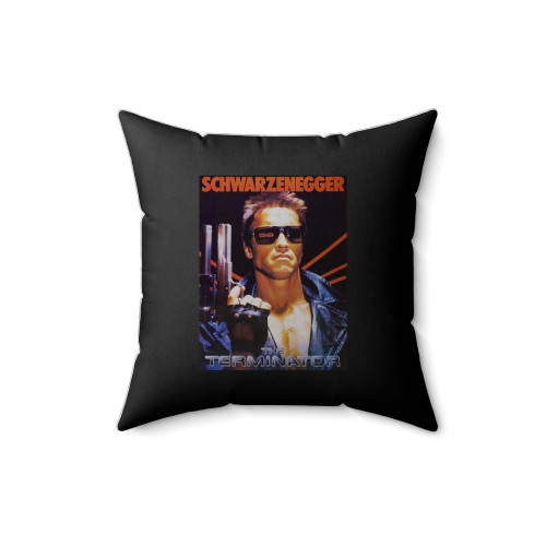 Terminator Arnold Schwarzenegger Conquer Gym Body Building Arnie Terminator Square Pillow Cover