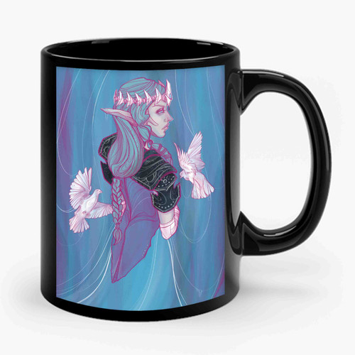 Princess Zelda Art Ceramic Mug