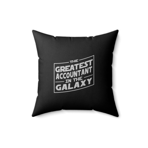 The Greatest Accountant Square Pillow Cover