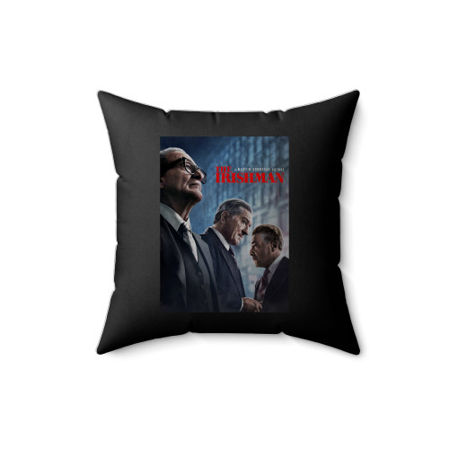 The Irishman Movie Cover Square Pillow Cover