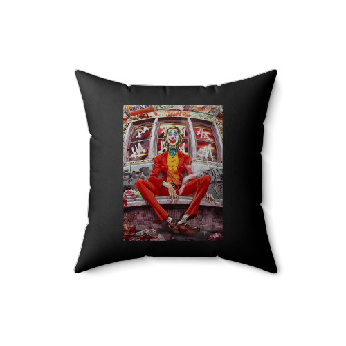 The Joker Cool Movie Square Pillow Cover