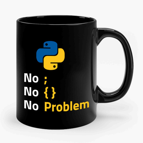 Python Programmer No Problem Ceramic Mug