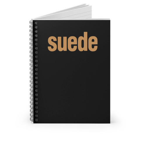 Suede Art Spiral Notebook