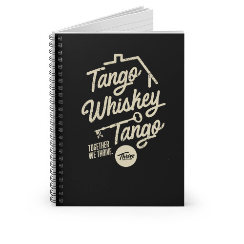 Tango Whiskey Tango Spiral Notebook