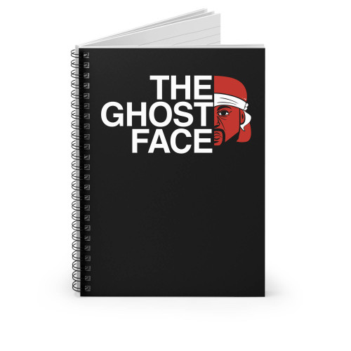 The Ghost Face Spiral Notebook