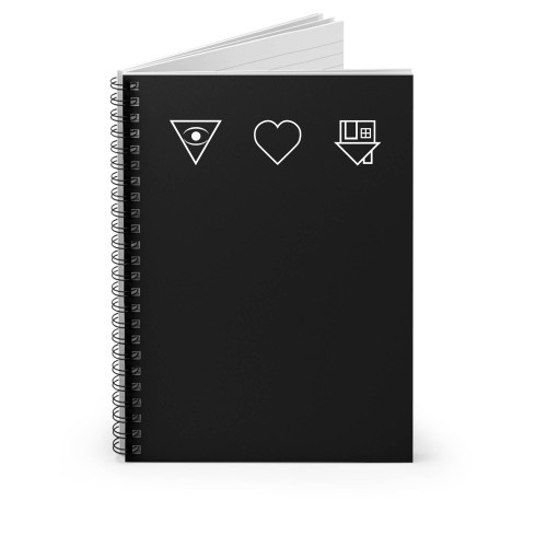 The Neighbourhood Love Spiral Notebook