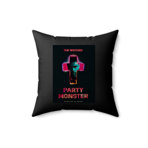 The Weeknd Starboy Party Monster Square Pillow Cover