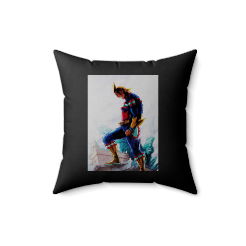 Toshinori Yagi Boku No Hero Academia Square Pillow Cover