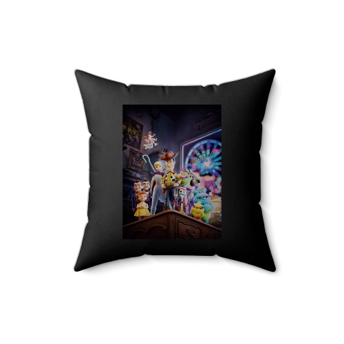 Toy Story 4 Squad Square Pillow Cover