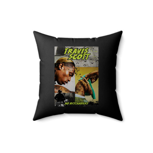 Travis Scott No Bystanders Square Pillow Cover