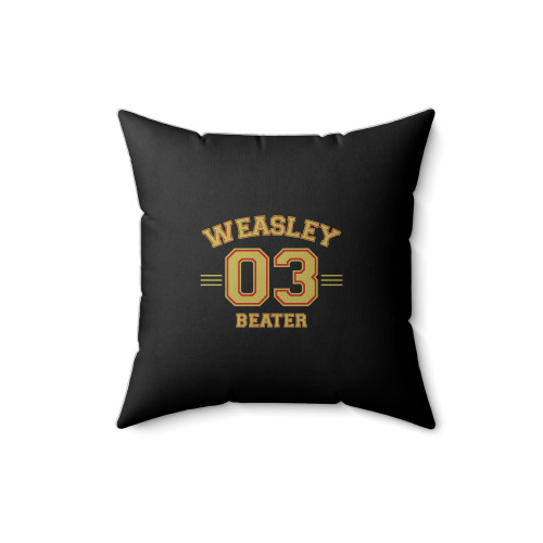 Weasley Jersey Harry Potter Square Pillow Cover