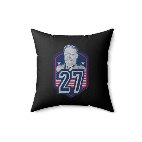 William Howard Taft Twenty Seventh President Square Pillow Cover
